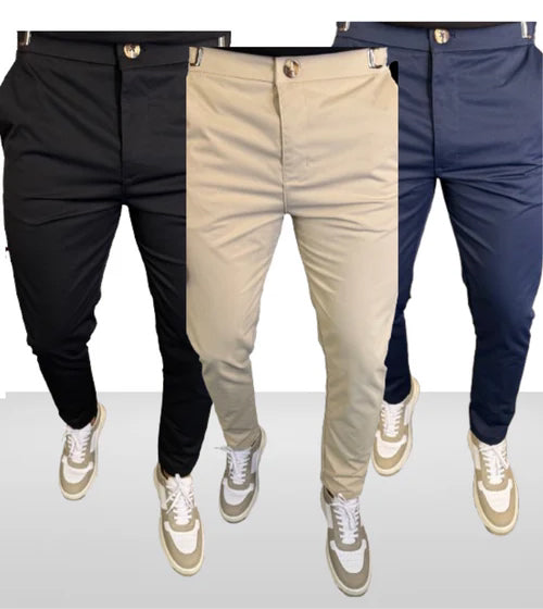 Calça Alfaiataria Mônaco Ajuste Catraca - Compre 1 Leve 3