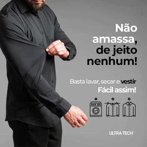 Camisa Social - Ultra Tech  [Compre 1 Leve 2]