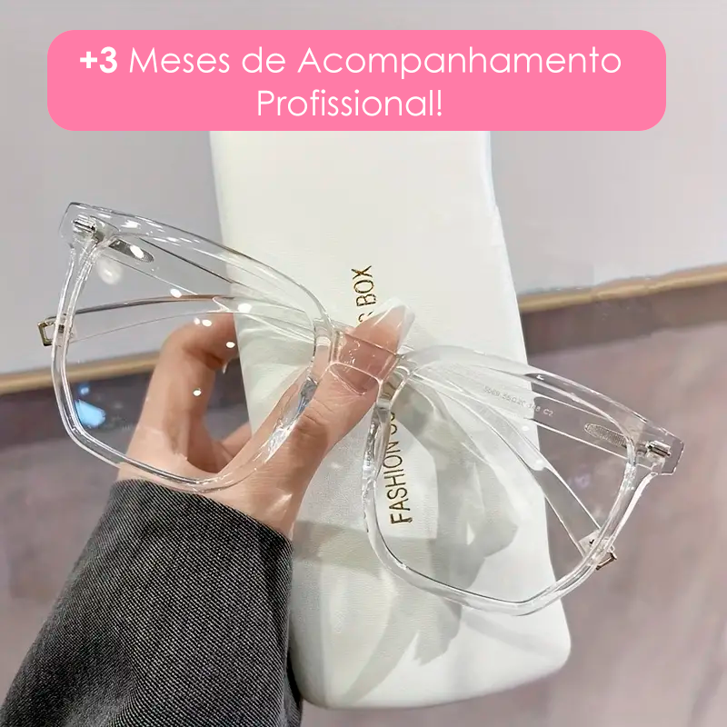 COMPRE 1 LEVE 2 | Óculos MultiFocal FloraVision - Se Adapta a sua Visão + 3 Meses de Acompanhamento