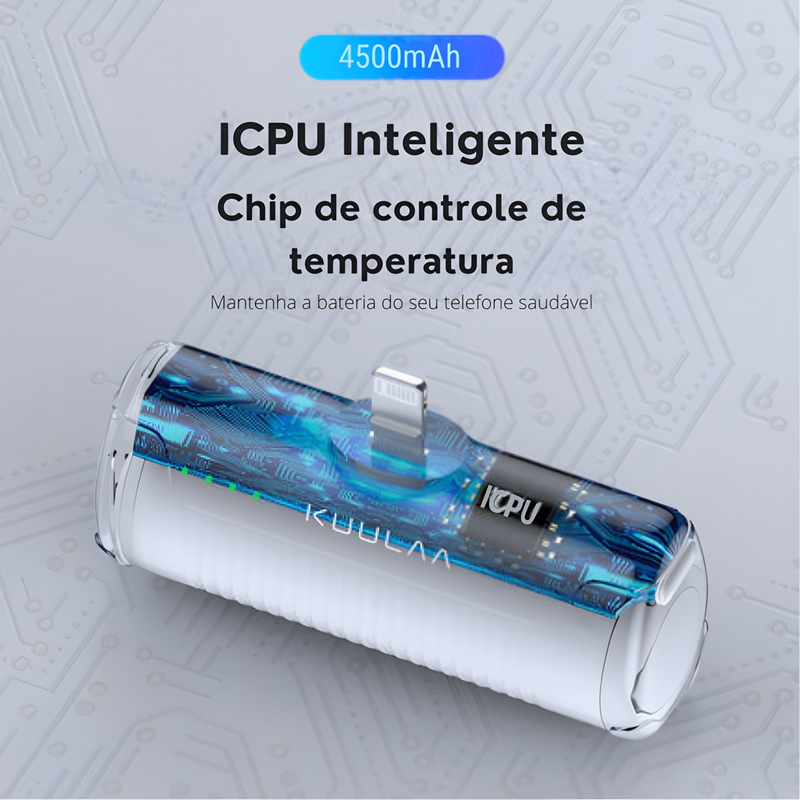 Mini Carregador Portátil 4500mAh - Kuula