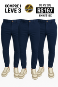Calça Alfaiataria Mônaco Ajuste Catraca - Compre 1 Leve 3