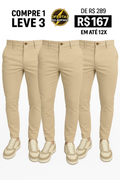 Calça Alfaiataria Mônaco Ajuste Catraca - Compre 1 Leve 3