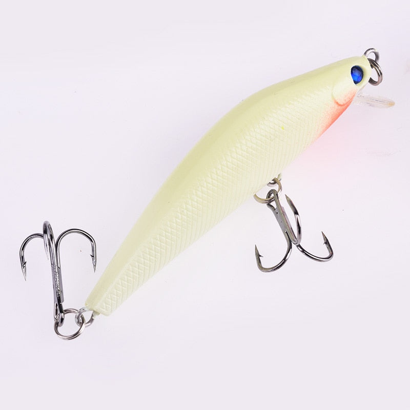 Isca Artificial Proleurre Crankbaits 8cm 8g 3D Luminosa