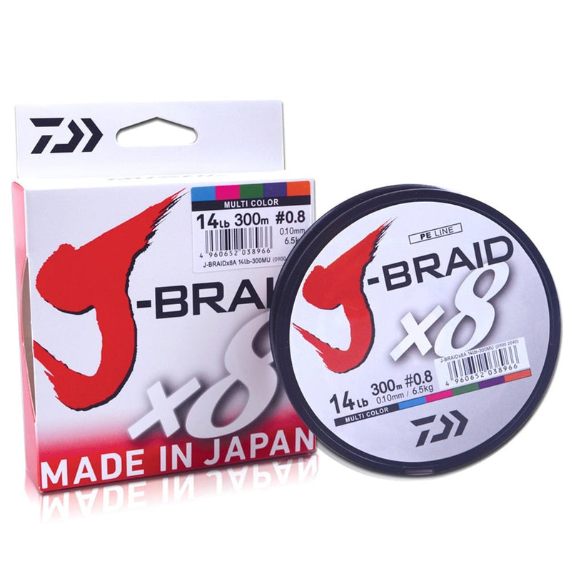 Linha de Pesca Multifilamento DAIWA J-Braid X8 150m