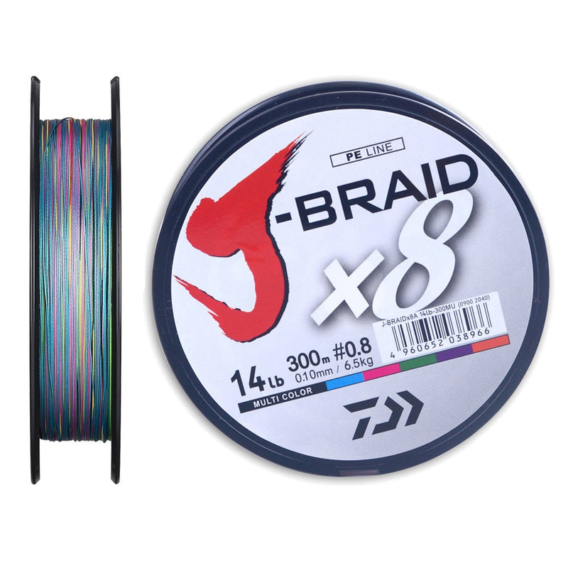 Linha de Pesca Multifilamento DAIWA J-Braid X8 150m