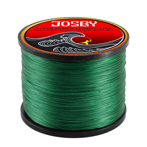 Linha de Pesca Multifilamento JOSBY X4 Fios Trançados 300m