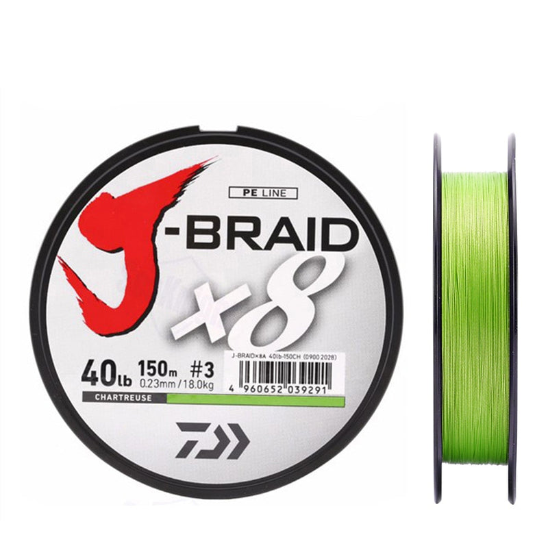 Linha de Pesca Multifilamento DAIWA J-Braid X8 150m