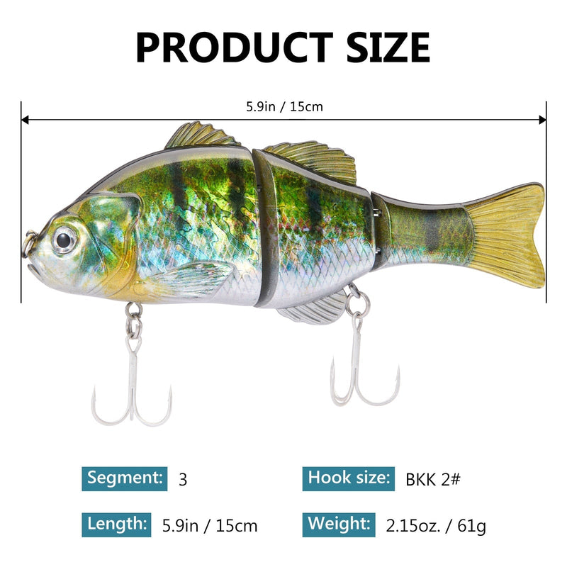 Iscas Artificiais Bassdash Swimbaits 15cm 61g