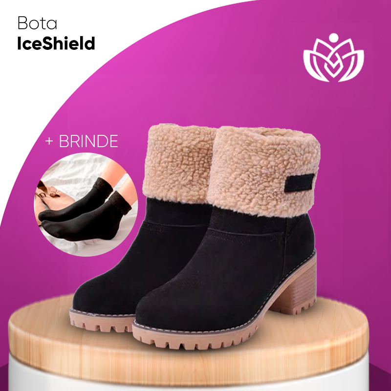 [COMPRE 1 LEVE 2] Bota Forrada em Lã IceShield (Proteção Total e Antiderrapante) + BRINDES ESPECIAIS!