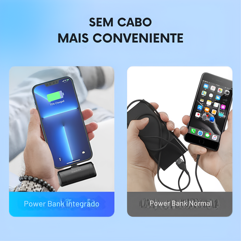 Mini Carregador Portátil 4500mAh - Kuula