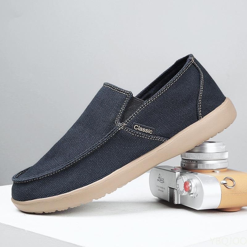 Mocassim Masculino de Lona Classic