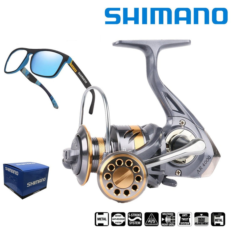 Molinete Shimano Rolamento de Aço Inoxidável