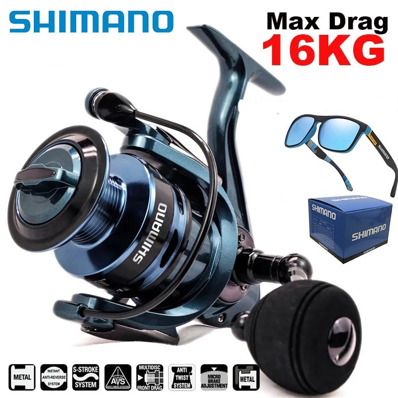 Molinete Shimano 5.5:1 16kg Drag