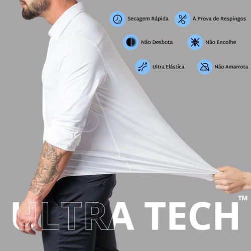 Camisa Social - Ultra Tech  [Compre 1 Leve 2]