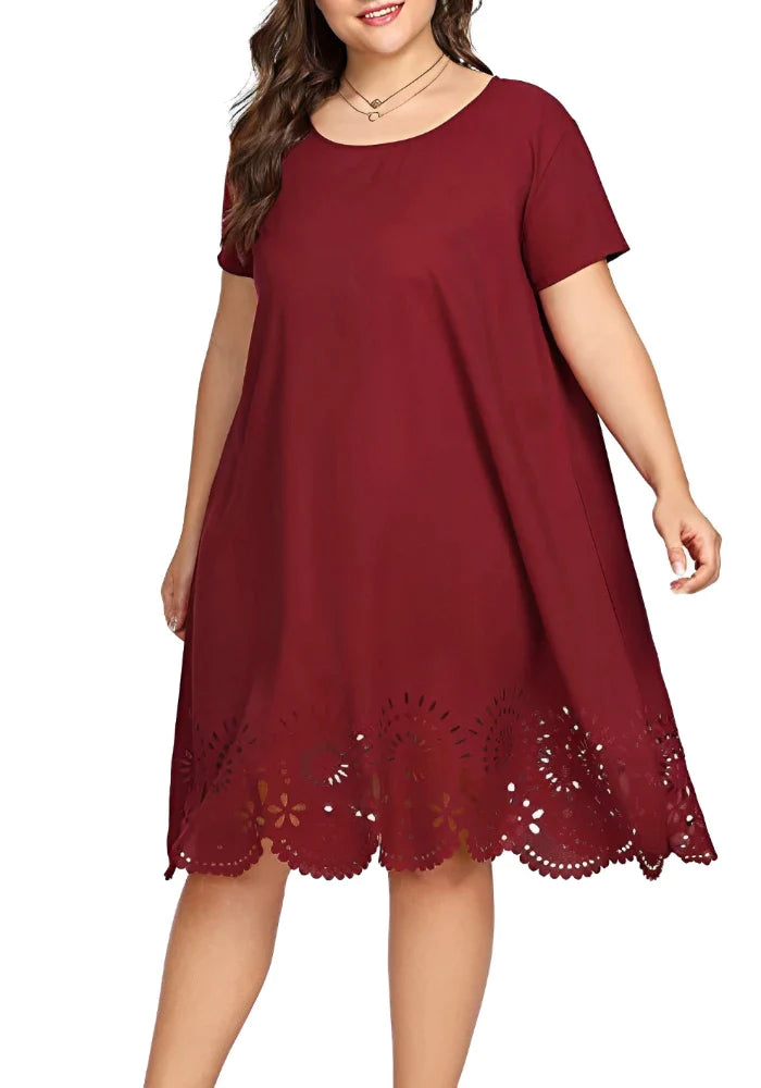 Vestido Plus Size Soltinho