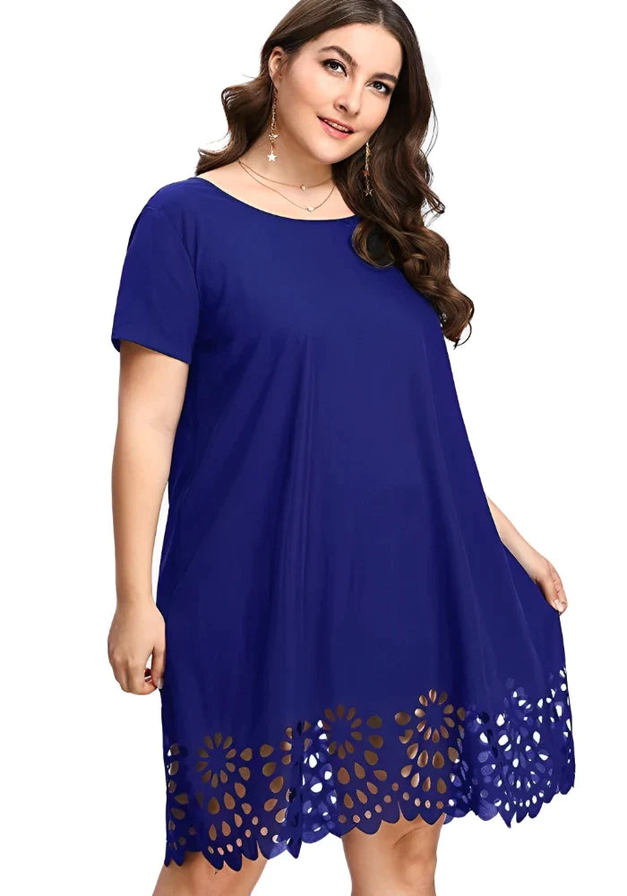 Vestido Plus Size Soltinho