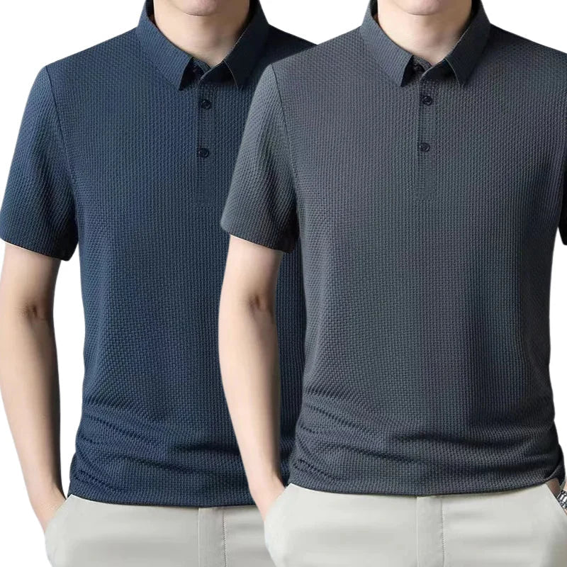 [PAGUE 1 LEVE 2] Camisa Polo Fresh Seda Gelo