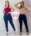 [COMPRE 1 LEVE 2] Calça Lipo Jeans Modeladora | Modela com Perfeição e Conforto