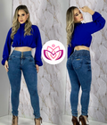 [COMPRE 1 LEVE 2] Calça Lipo Jeans Modeladora | Modela com Perfeição e Conforto