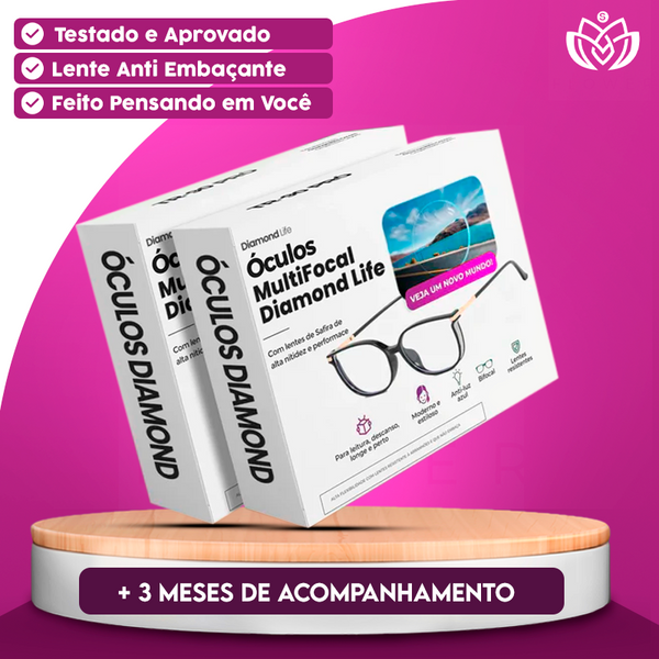 COMPRE 1 LEVE 2 | Óculos MultiFocal FlexFocus - Se Adapta a sua Visão + 3 Meses de Acompanhamento