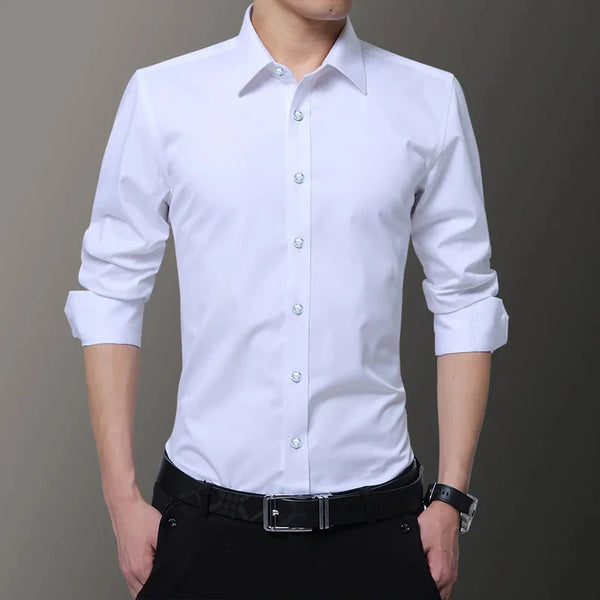 Camisa Social Masculina Slim Fit - Luxury