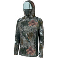 Camisa de Pesca Bassdash Camo UV50+ com Capuz e Máscara