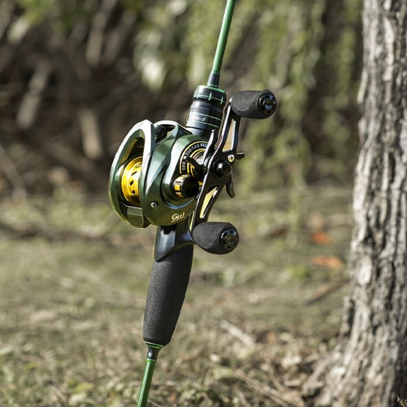 Carretilha de Pesca Anti Cabeleira 14 Rolamentos Titan Pro