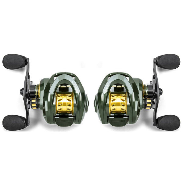 Carretilha de Pesca Anti Cabeleira 14 Rolamentos Titan Pro