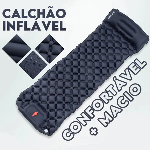 Colchão Inflável de Acampamento