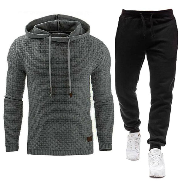 Conjunto de Moletom Casual Masculino