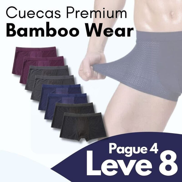 Kit Cuecas Premium Respiráveis [Pague 4, Leve 8]