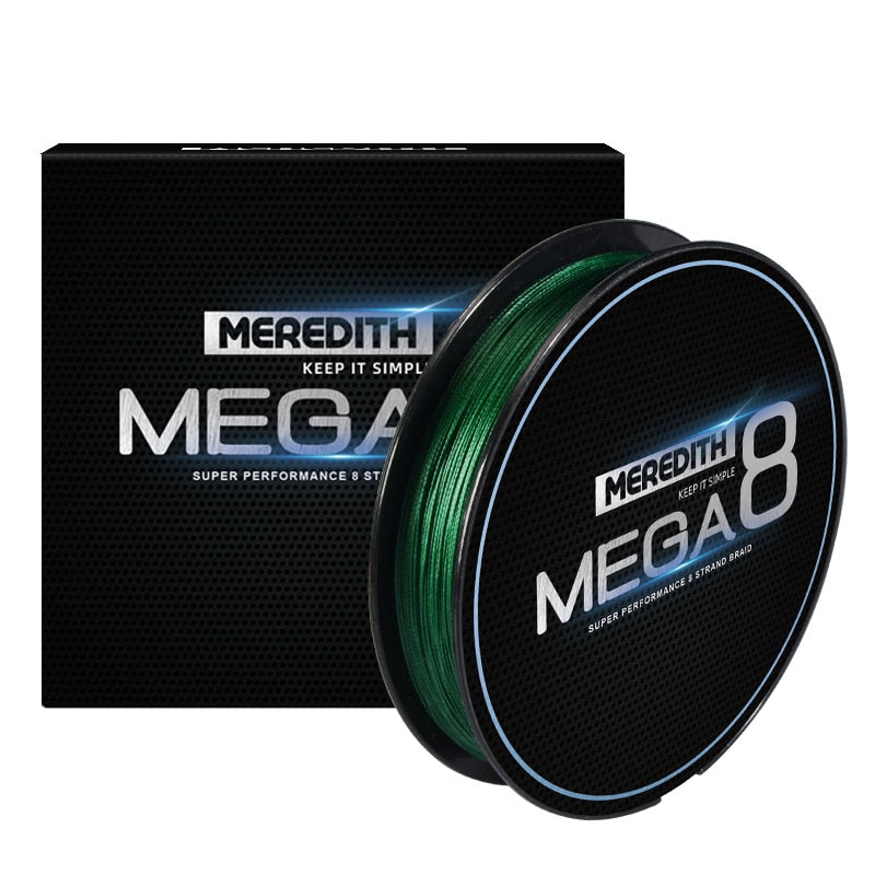 Linha de Pesca Multifilamento Meredith Premium X8 Fios Trançados 150m