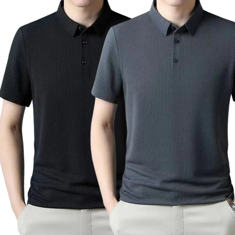 [PAGUE 1 LEVE 2] Camisa Polo Fresh Seda Gelo