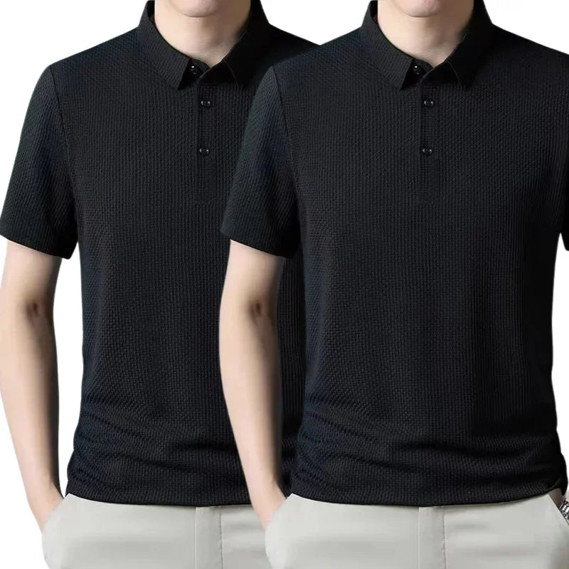 [PAGUE 1 LEVE 2] Camisa Polo Fresh Seda Gelo