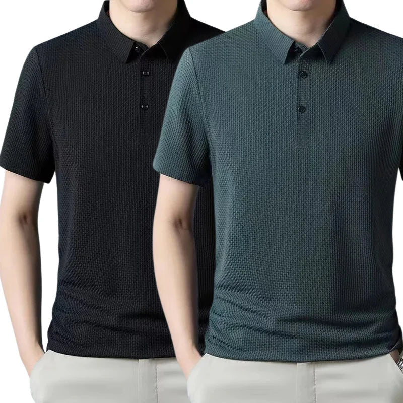 [PAGUE 1 LEVE 2] Camisa Polo Fresh Seda Gelo