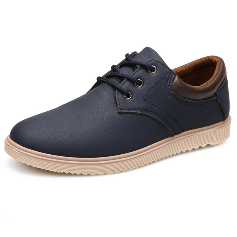 Sapato Casual de Couro Premium Masculino