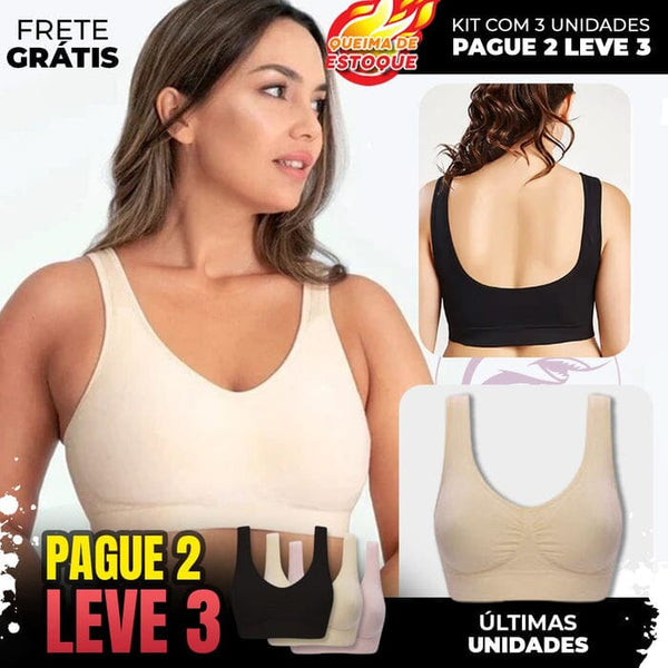 Sutiã ComfortPlus (PAGUE 2 LEVE 3)