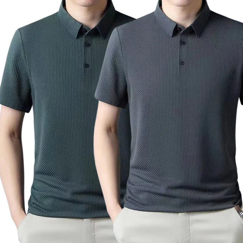 [PAGUE 1 LEVE 2] Camisa Polo Fresh Seda Gelo