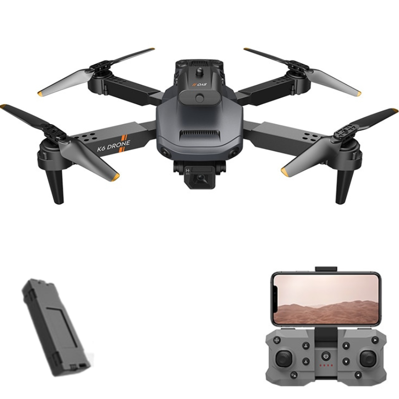 Drone Profissional Infravermelho Com Câmera 4K FullHD WIFI / K6