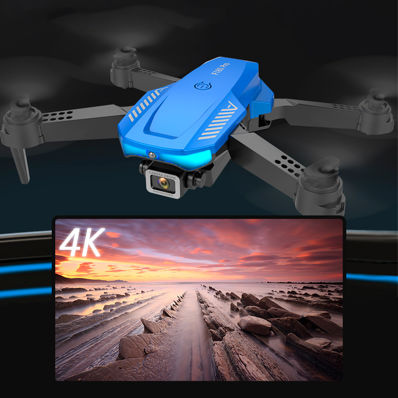 Drone Profissional Com Câmera 4K Angular GPS Wifi / F18