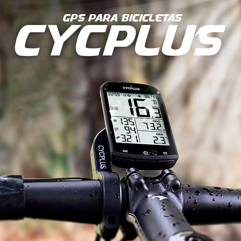 GPS para Bicicleta | Velocímetro, Medidor de BPM e Calorias á Prova D'água