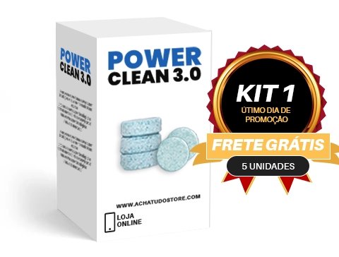 Power-Clean-3.0 - Pastilhas de Limpeza Profunda para Gordura, Ferrugem e Manchas!