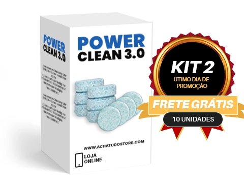 Power-Clean-3.0 - Pastilhas de Limpeza Profunda para Gordura, Ferrugem e Manchas!