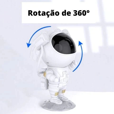 Projetor Astronauta LED Galáxia